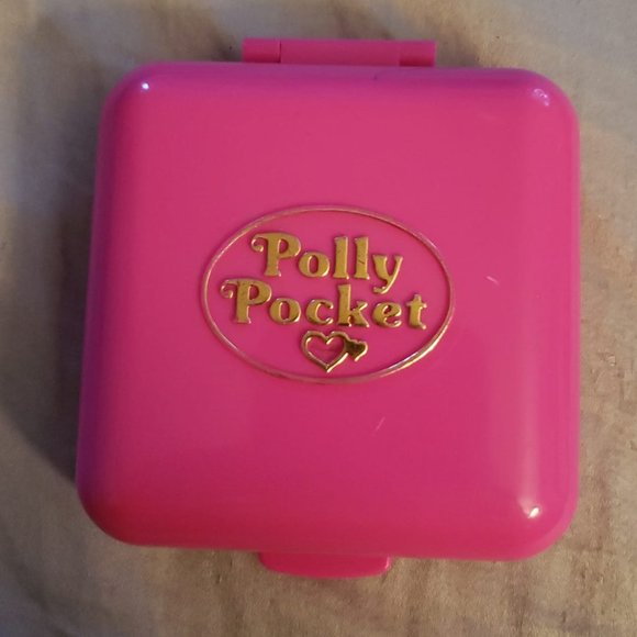Vintage Bluebird Polly Pocket 1989 Wild Zoo World Clam Shell COMPACT ONLY - Picture 2 of 3